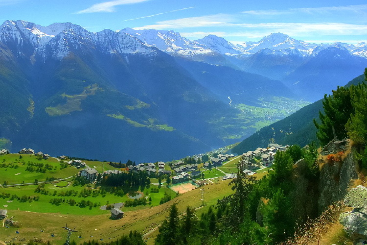 Riederalp, Suiza, Valais, Alpes