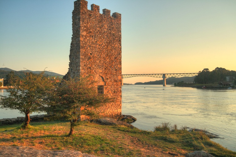 Torres del Oeste en Catoira, Galicia, Rías Bajas