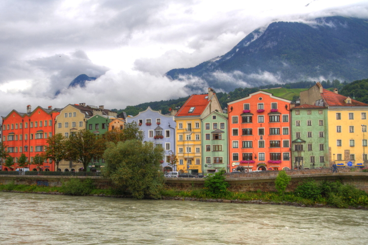 Casas del Inn, Innsbruck, Austria, Tirol