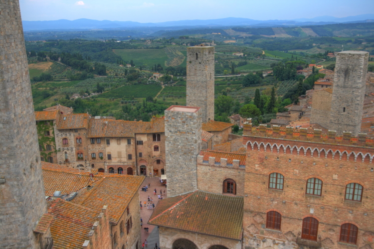 Torre Salvucci Maggiore, San Gimignano, Siena, Italia, Toscana