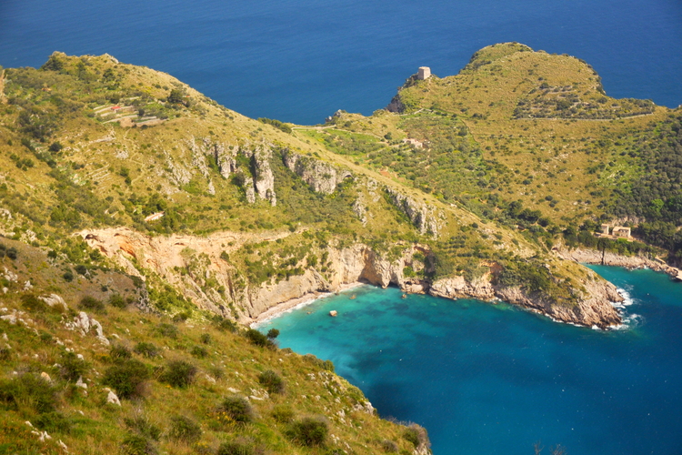 Bahía de Ieranto, Italia, Costa Amalfitana