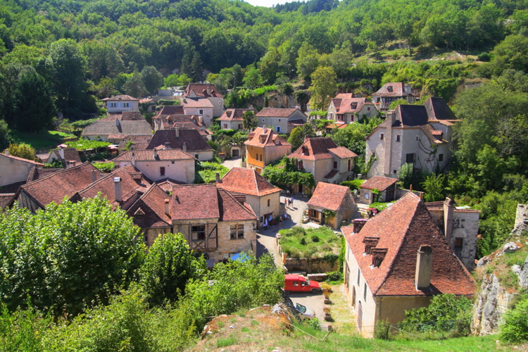 Vistas del pueblo desde la zona de la iglesia