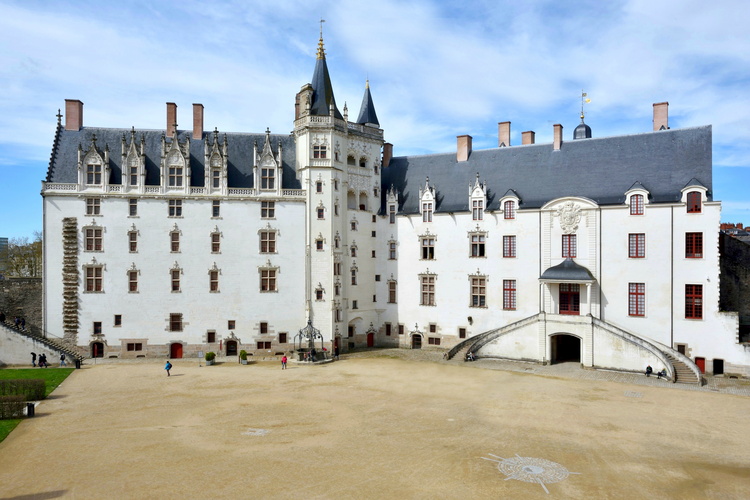 Castillo de Nantes, Loira, Francia