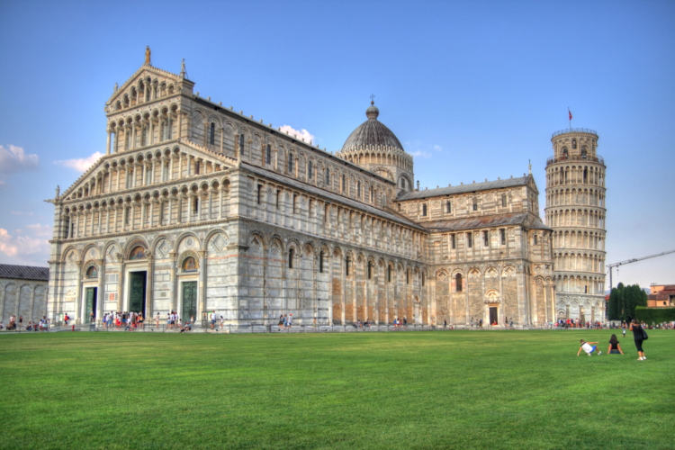 Torre de Pisa y Catedral, Toscana, Italia