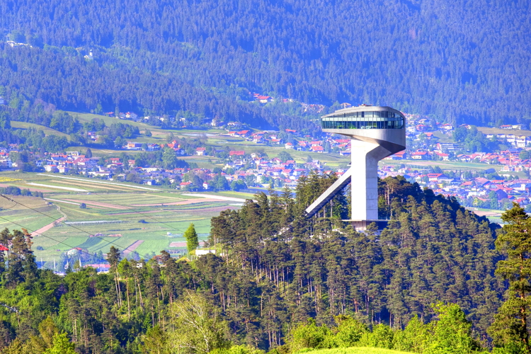 Torre de ski de Bergisel, Austria, Innsbruck, Tirol
