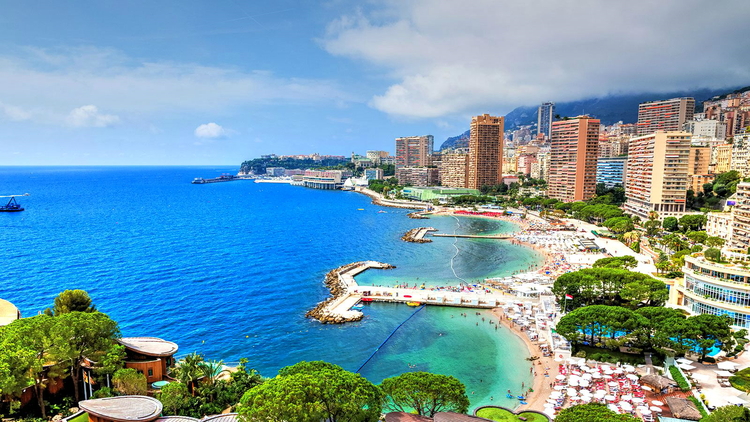 Playas de Larvotto, Mónaco