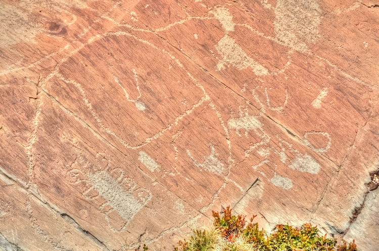 Arte rupestre en Fontanalba