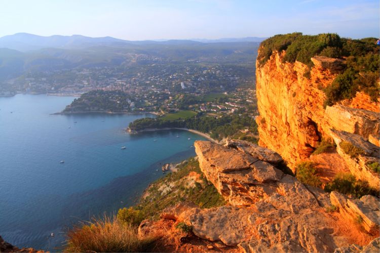 Vista desde la Route des Cretes