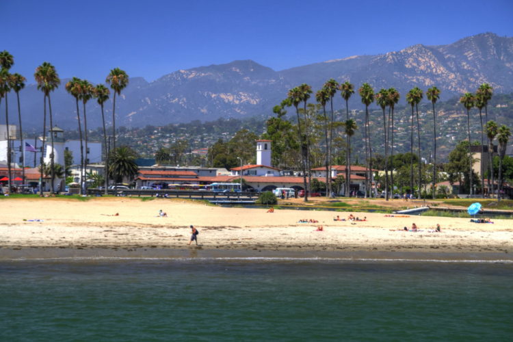 Playa de Santa Bárbara, USA, California