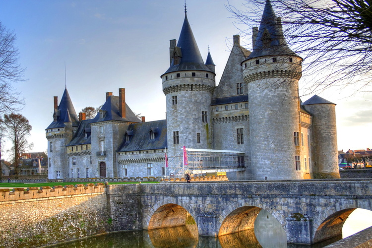 Castillo de Sully-sur-Loire, Francia, Loira