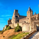 Otra de las puertas secundarias de Carcassonne