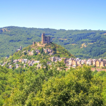 Najac, Aveyron, Francia, Midi-Pyrenees