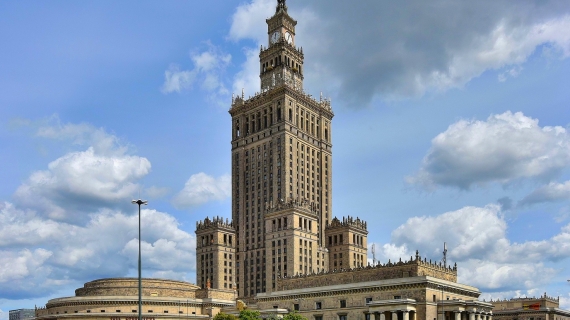 Palacio de Cultura de Varsovia, Polonia