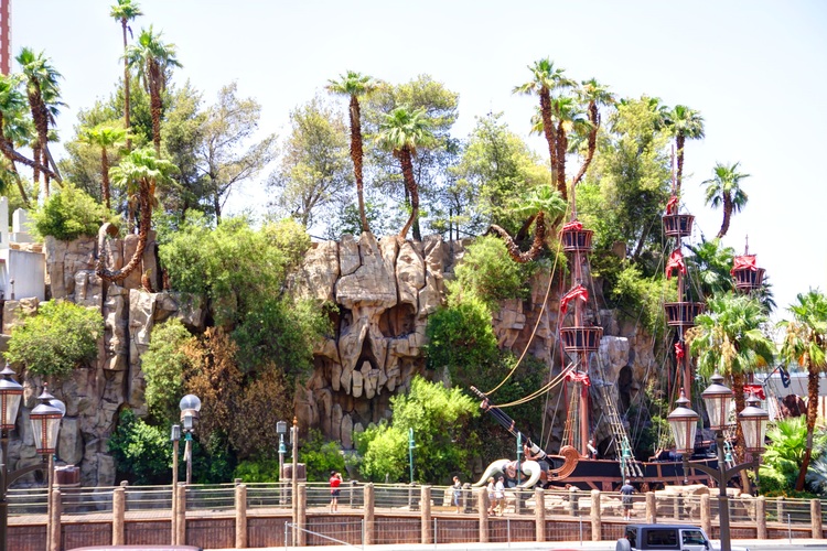 Treasure Island, Las Vegas, USA, Estados Unidos Treasure Island, Las Vegas, USA, Estados Unidos