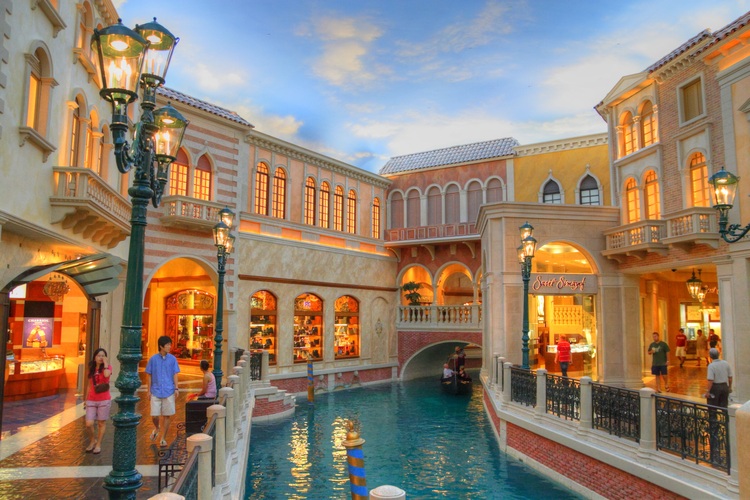 Interior del Hotel Venetian, Las Vegas, USA, Estados Unidos Interior del Hotel Venetian, Las Vegas, USA, Estados Unidos