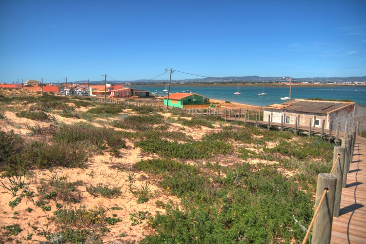 Isla de Faro, Algarve, Portugal