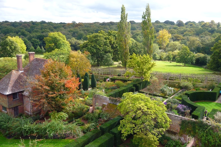 Jardines de Sissinghurst Castle, Kent, Inglaterra