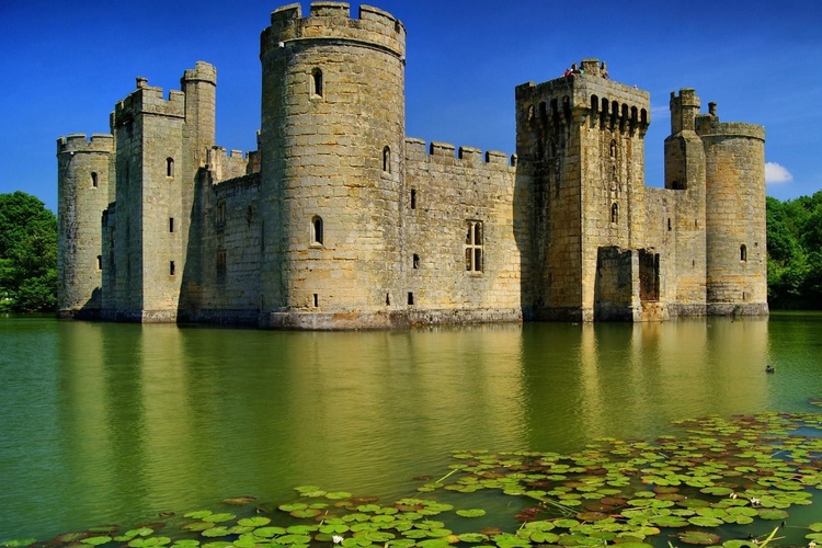 Castillo de Bodiam, Inglaterra, Sussex