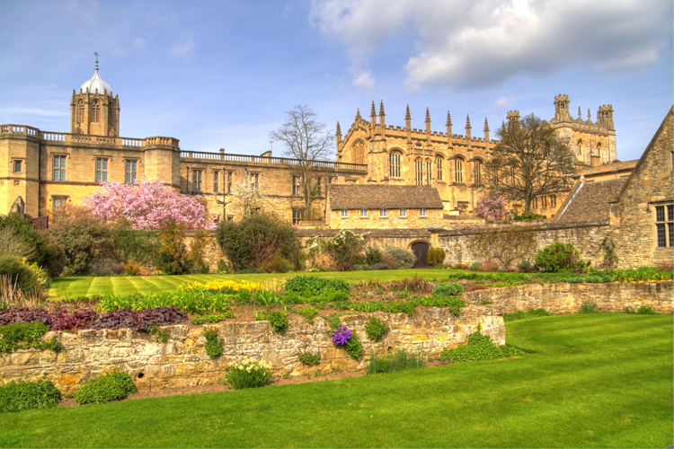 Vista desde Christ Church Meadows, Reino Unido, Oxford, Inglaterra
