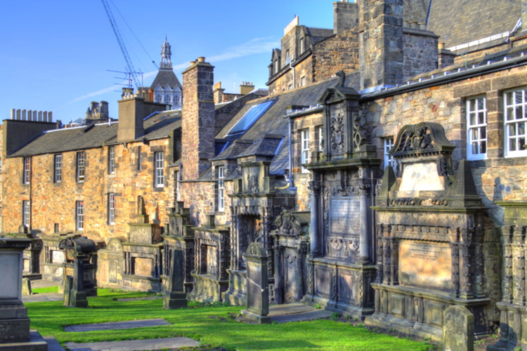 Cementerio Greyfriars, Edimburgo Escocia