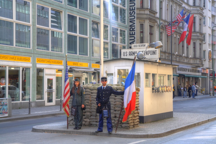 Checkpoint Charlie, Berlín, Alemania