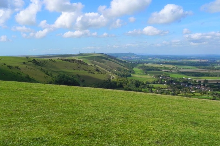 Mirador de Devil's Dyke, Inglaterra, Sussex