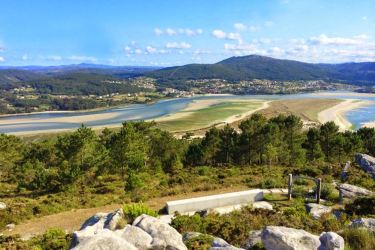 Vistas desde Monte Blanco, A Coruña, Galicia, Costa Da Morte