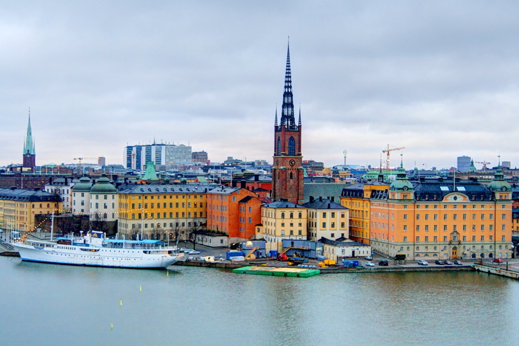 Vistas desde el mirador de Monteliusvägen