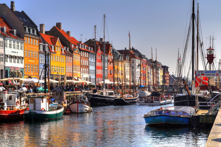 Nyhavn, Dinamarca, Copenhague