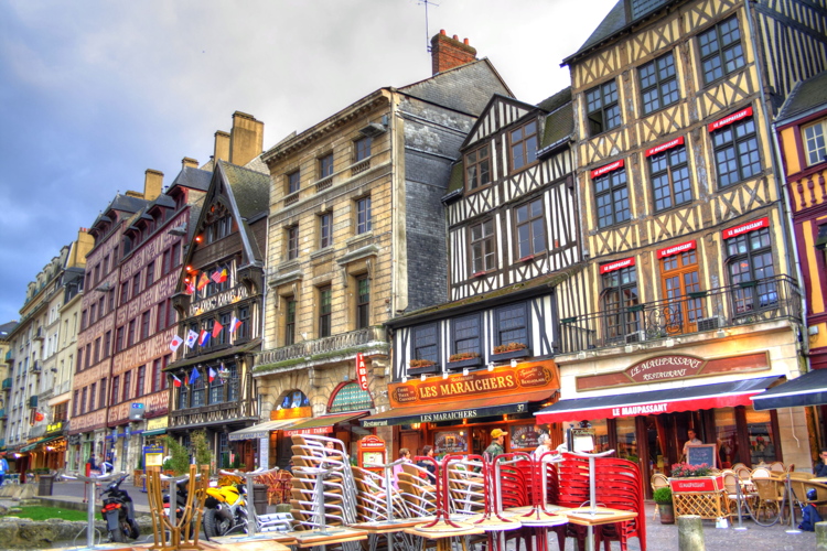 Rouen, Normandía, Francia