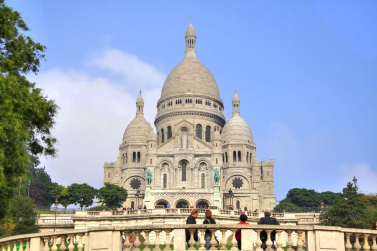Basílica del Sacre Coeur, París, Francia