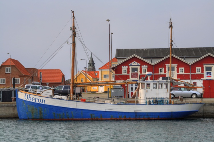 Puerto de Skagen, Jutlandia, Dinamarca