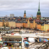 Vistas hacia Gamla Stan