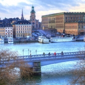 Vistas desde la isla de Skeppsholmen