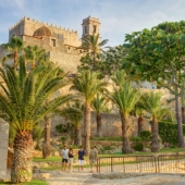Jardines del castillo de Peñíscola
