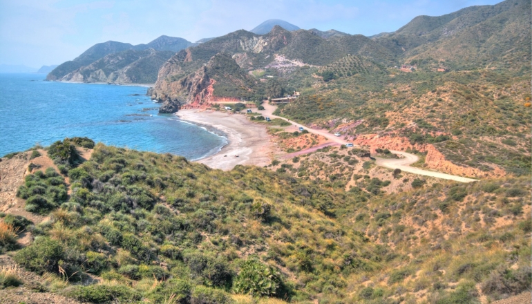 Playa del Sombrerico, Almería, Mojácar, Andalucia