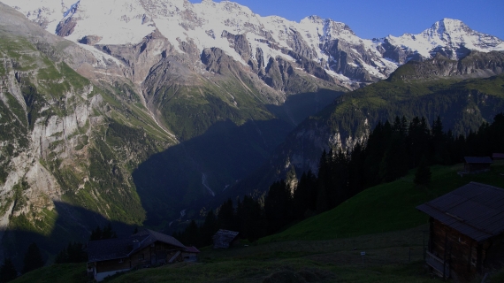 Suiza, Mürren, doble revelado